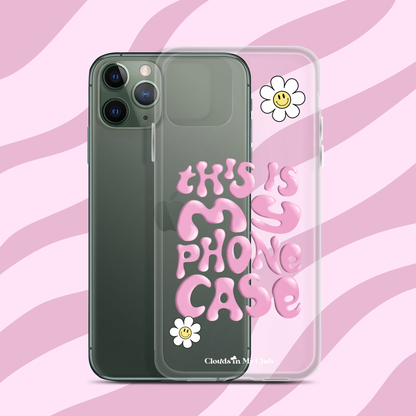"This Is My Phone Case" iPhone Case (Bubblegum)