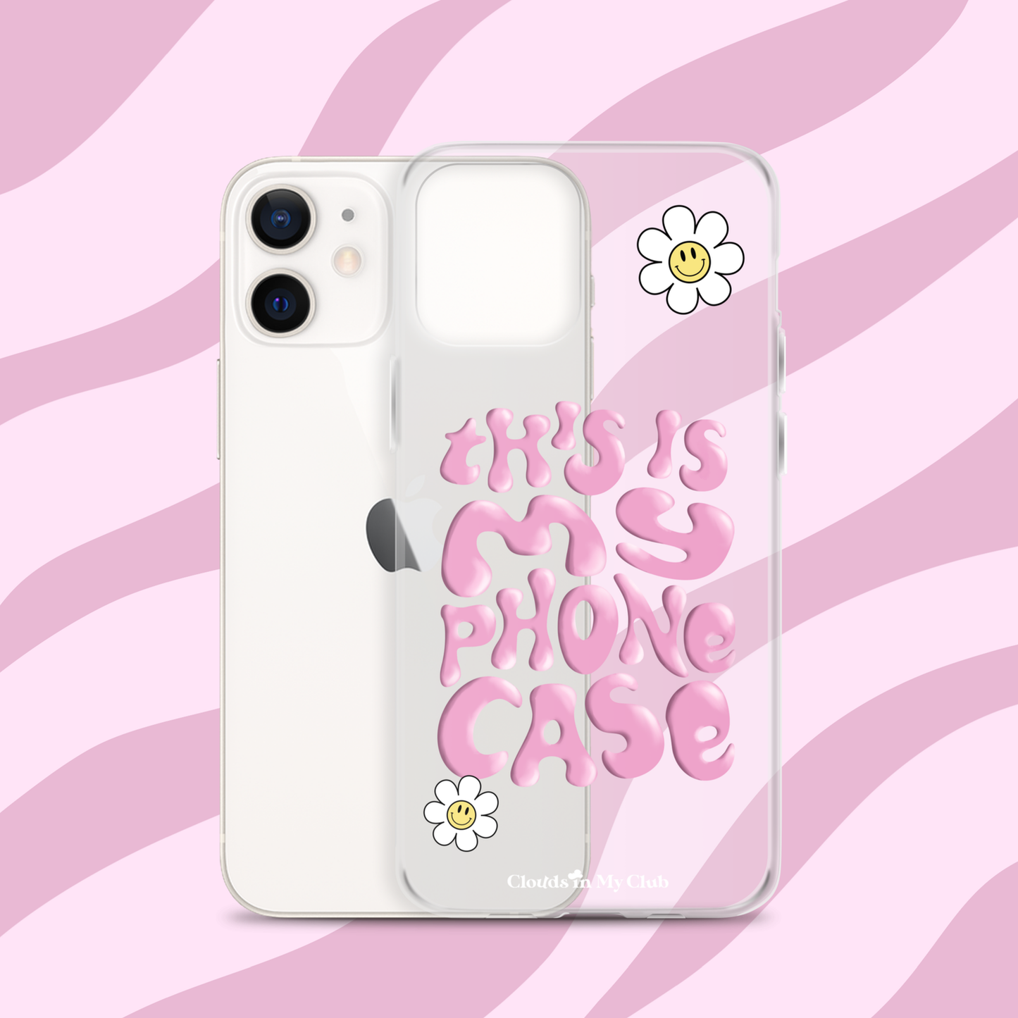 "This Is My Phone Case" iPhone Case (Bubblegum)