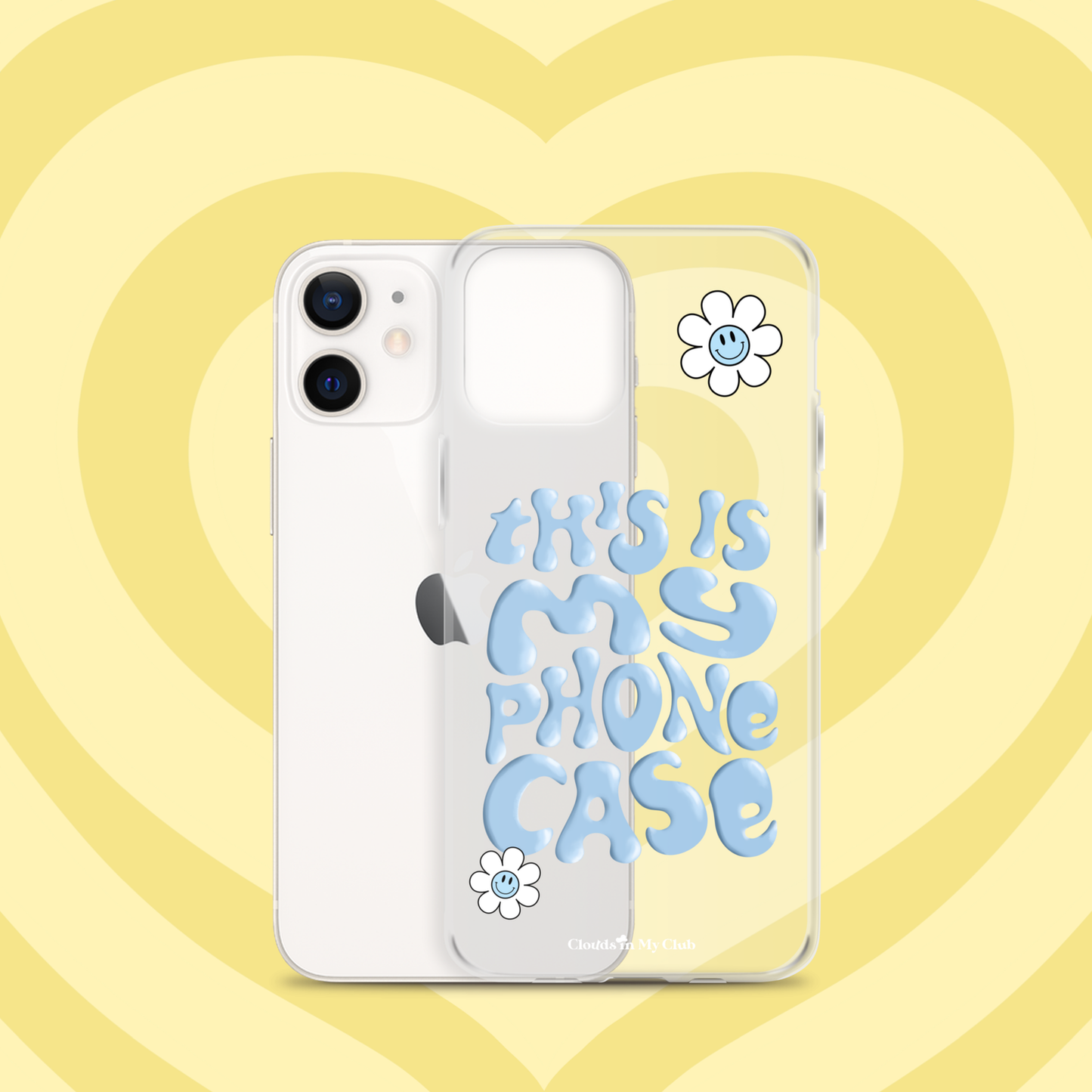 "This Is My Phone Case" iPhone Case (Sky)