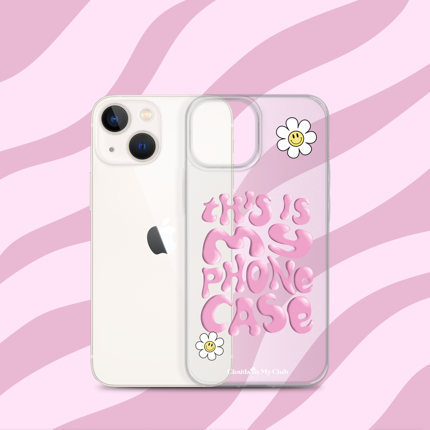 "This Is My Phone Case" iPhone Case (Bubblegum)