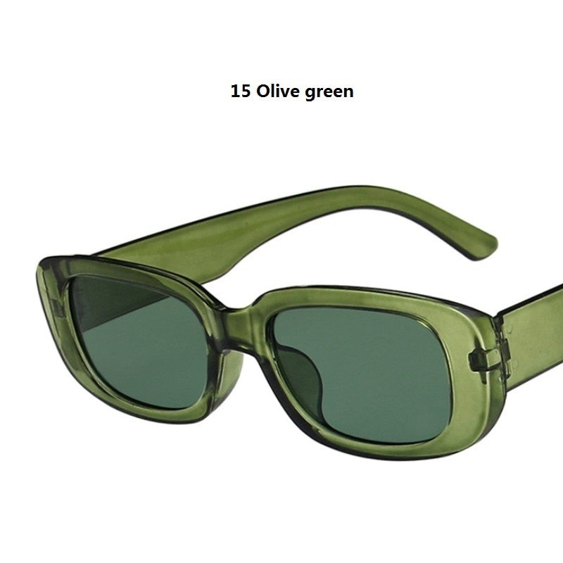 Small Rectangle Anti-glare Sunglasses ☀️