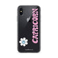 Capricorn Zodiac iPhone Case