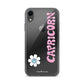 Capricorn Zodiac iPhone Case
