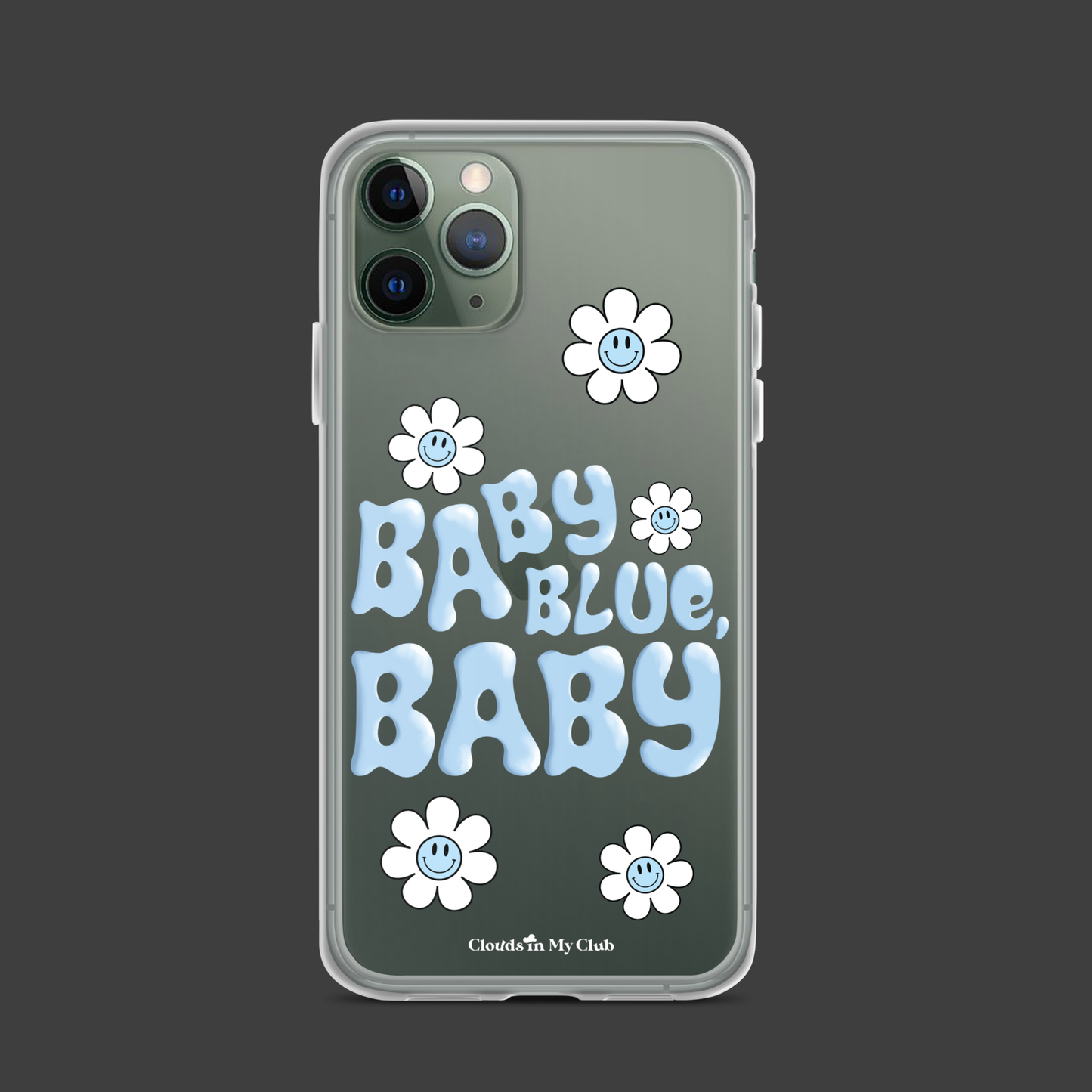 "Baby Blue, Baby" iPhone Case